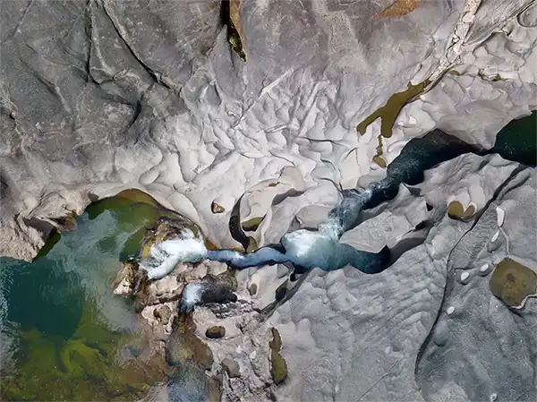 Pôr do sol no Vale da Lua