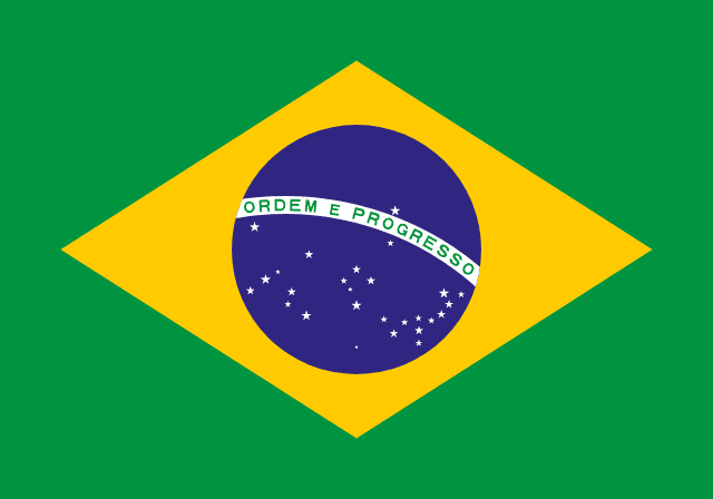 Brazilian Flag Background